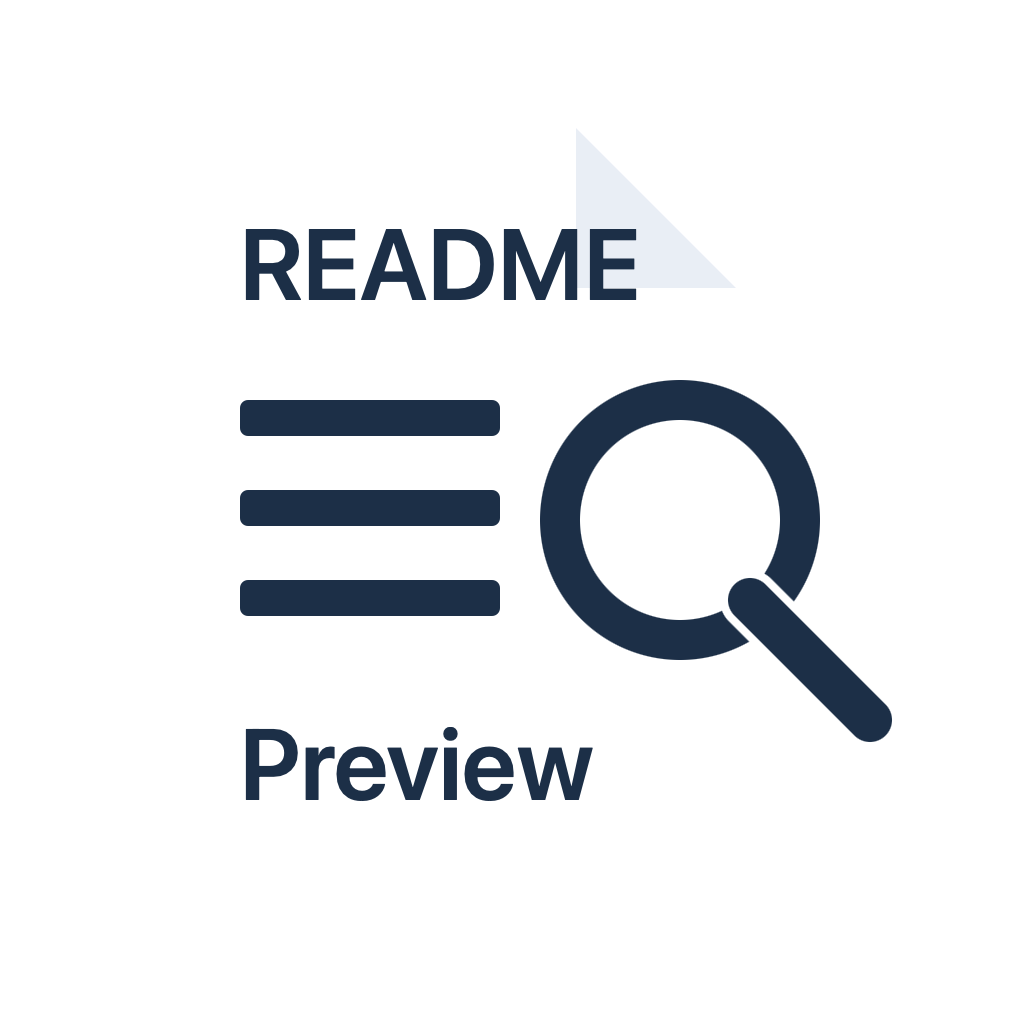 Readme Preview Extension